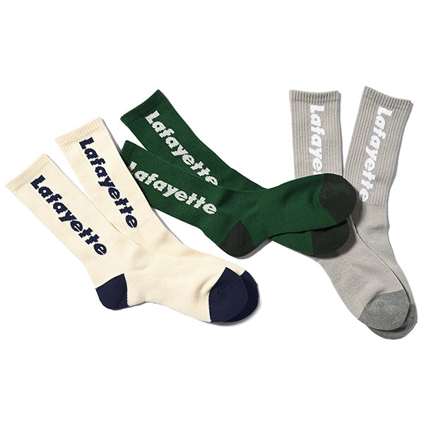 Lafayette Logo Crew Socks