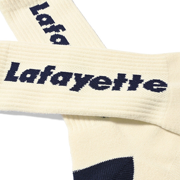 Lafayette Logo Crew Socks