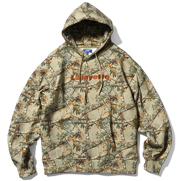 Allover Pattern Lafayette Logo Hoodie