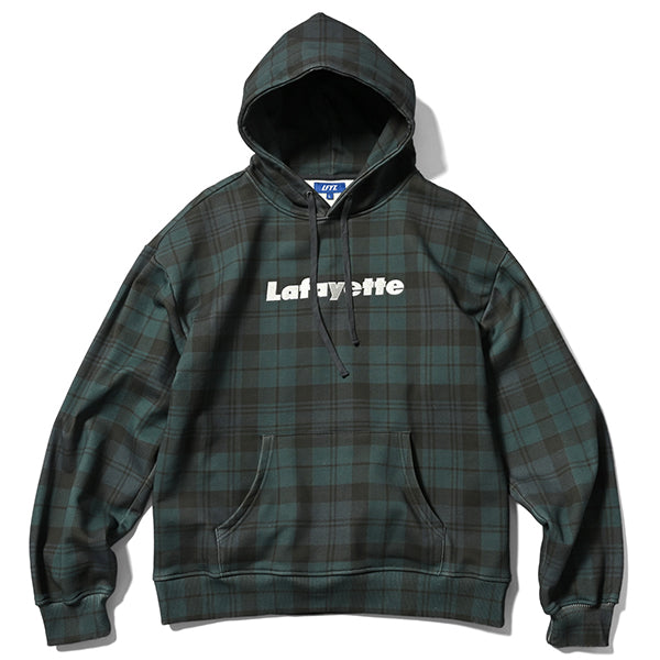 Allover Pattern Lafayette Logo Hoodie