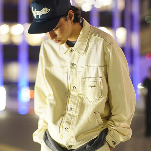 Cotton Twill Trucker Jacket