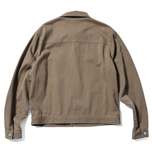 Cotton Twill Trucker Jacket