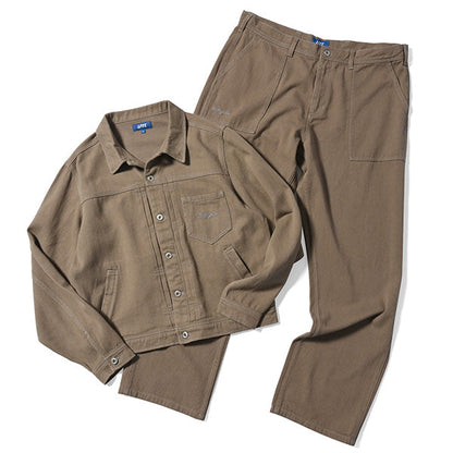 Cotton Twill Baker Pants