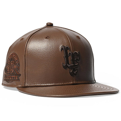 LFYT × NEW ERA LF Logo 59FIFTY 20th Anniv. Leather Cap