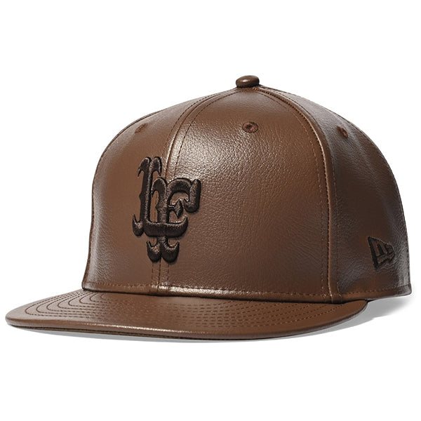 LFYT × NEW ERA LF Logo 59FIFTY 20th Anniv. Leather Cap