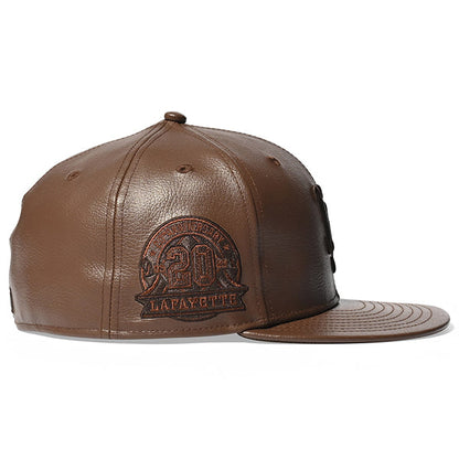 LFYT × NEW ERA LF Logo 59FIFTY 20th Anniv. Leather Cap