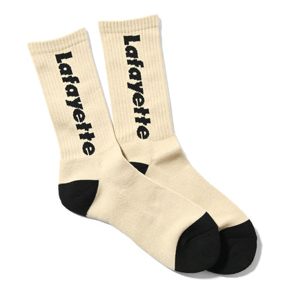 LFYT ( エルエフワイティー ) Lafayette LOGO CREW SOCKS ソックス 抗菌 防臭