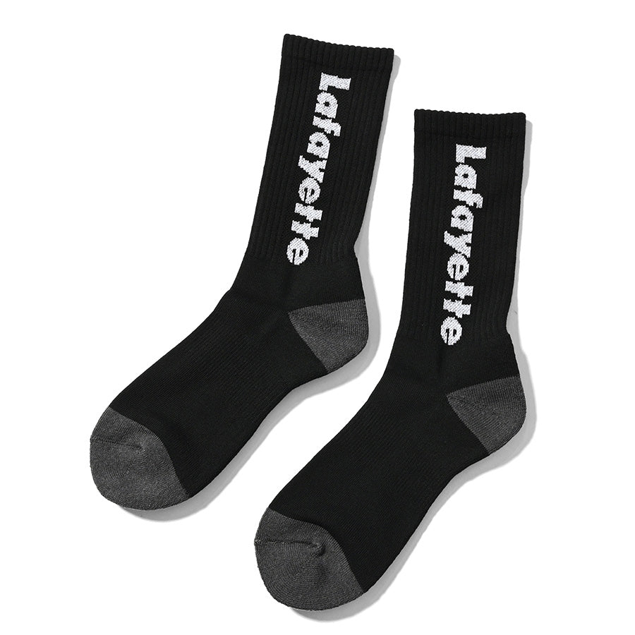 LFYT ( エルエフワイティー ) Lafayette LOGO CREW SOCKS ソックス 抗菌 防臭