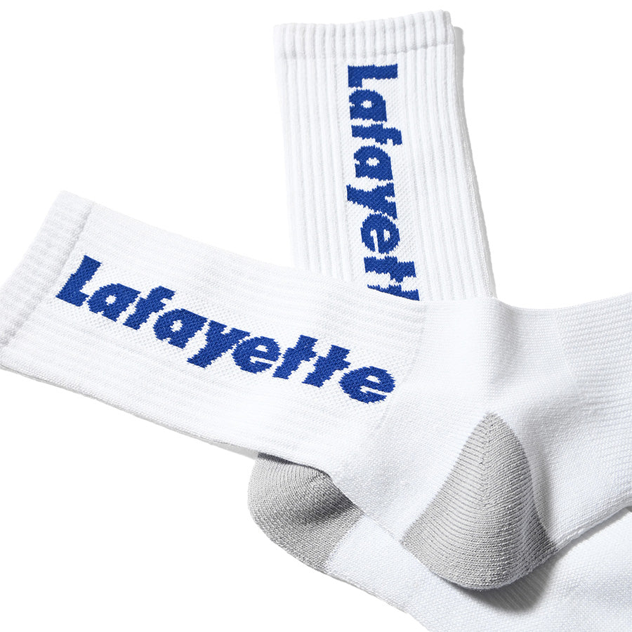 LFYT ( エルエフワイティー ) Lafayette LOGO CREW SOCKS ソックス 抗菌 防臭