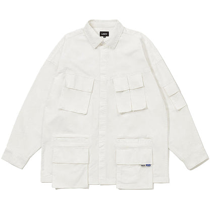 LFYT × LAKH L/S Ten Pocket Oxford Shirts