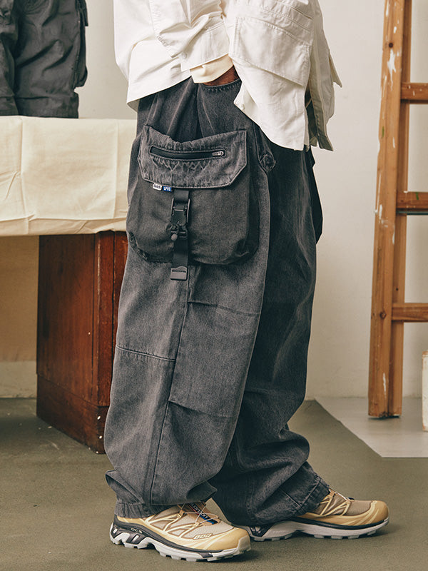 LFYT × LAKH Ten Pocket Cargo Pants Denim