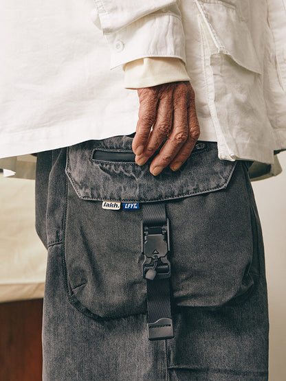 LFYT × LAKH Ten Pocket Cargo Pants Denim