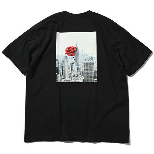 Lafayette Small Flower Logo Tee