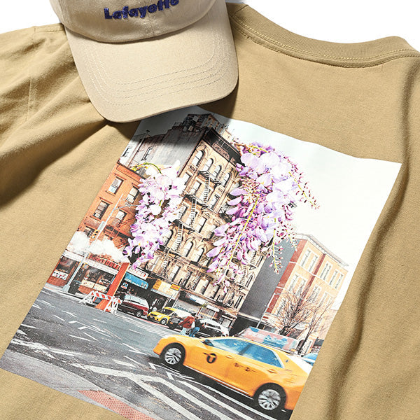 Lafayette Small Flower Logo Tee