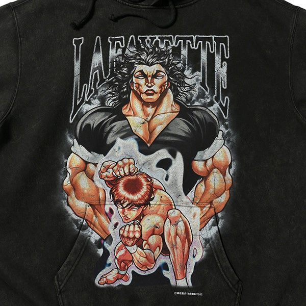 LFYT × グラップラー刃牙 BAK YUJIRO HOODIE