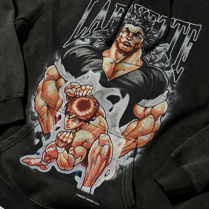 LFYT × グラップラー刃牙 BAK YUJIRO HOODIE