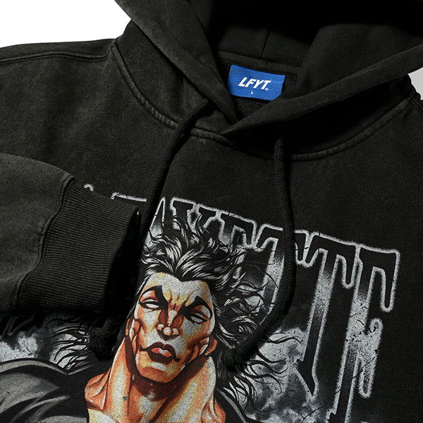 LFYT × グラップラー刃牙 BAK YUJIRO HOODIE