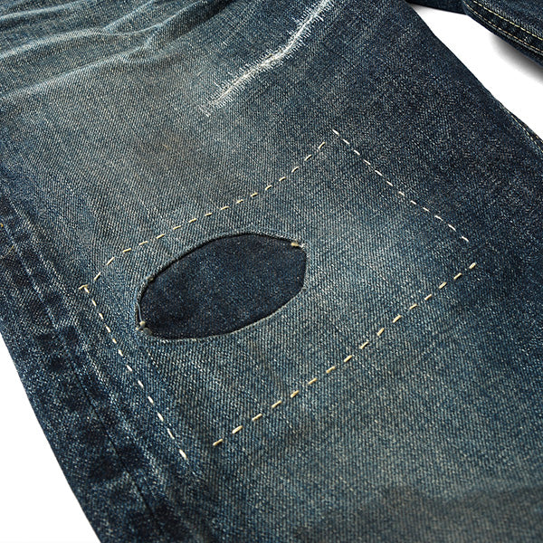 5 Pocket Selvage Washed Denim Pants STANDARD FIT