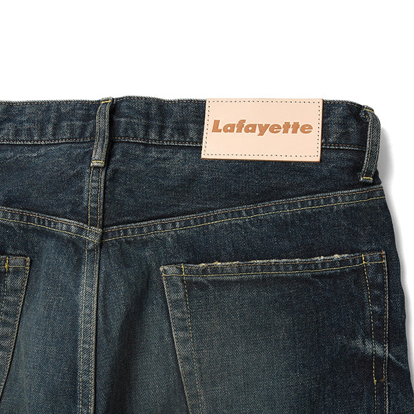 5 Pocket Selvage Washed Denim Pants STANDARD FIT