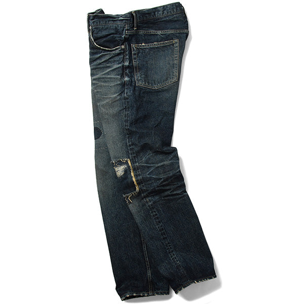 5 Pocket Selvage Washed Denim Pants STANDARD FIT