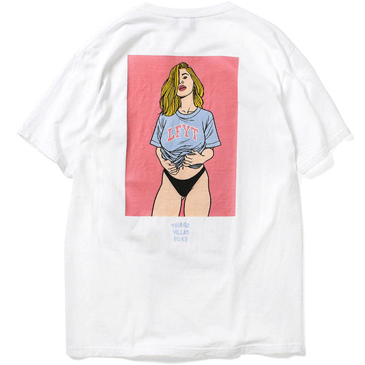 LFYT X THIAGO VILLAS BOAS Lfyt Arch Logo Girls Tee