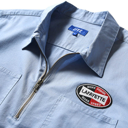 Ignition Logo Half Zip Work Shirt