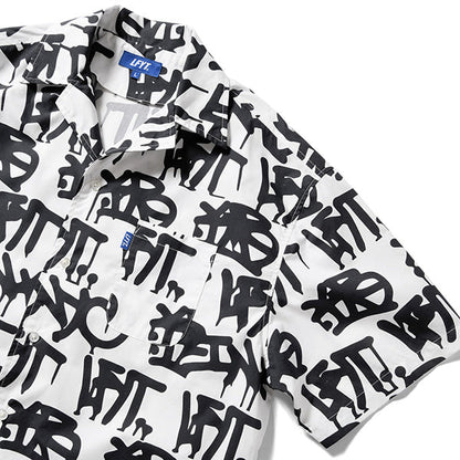 LFYT × KRINK Tagging Allover S/S Shirt