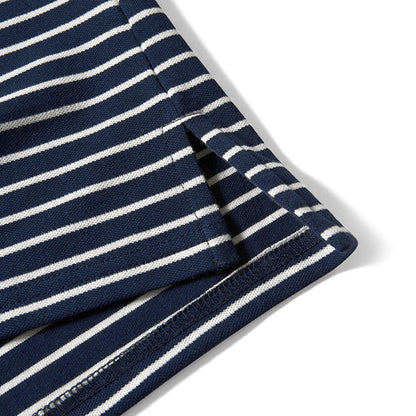 LFYT Old Glory Arch Logo Striped Polo Shirt