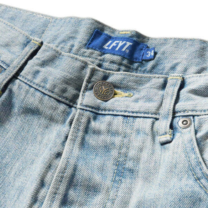 5 Pocket Washed Denim Shorts BAGGIE FIT