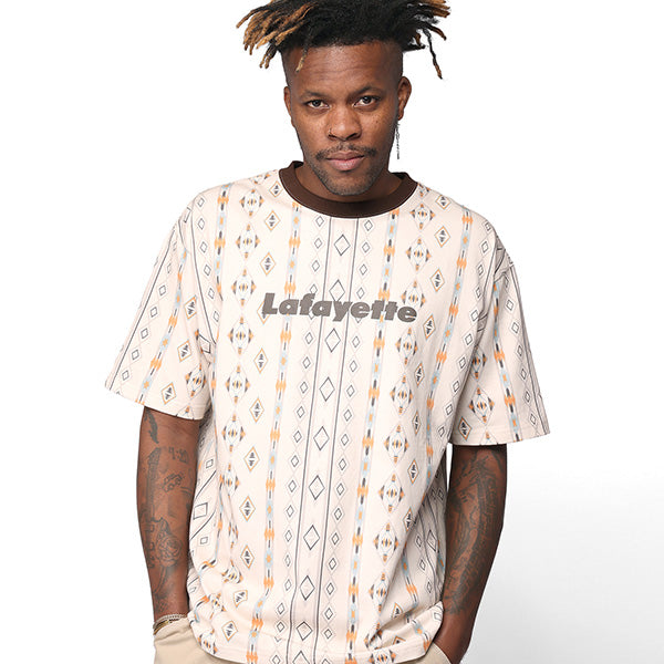 Navajo Naitive Pattern Lafayette Logo Tee