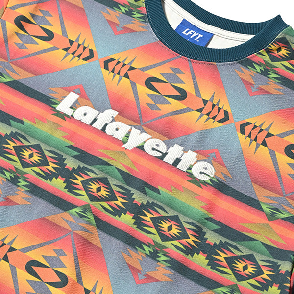 Navajo Naitive Pattern Lafayette Logo Tee