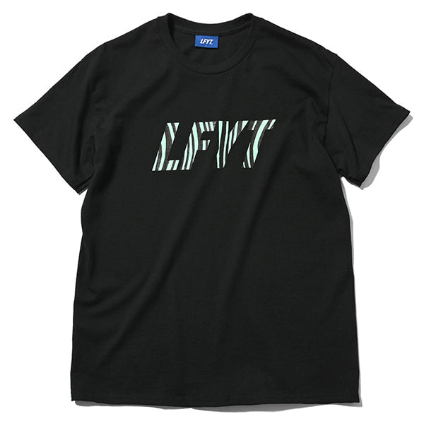 Distorted Stripe LFYT Logo Tee