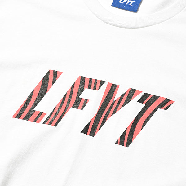 Distorted Stripe LFYT Logo Tee