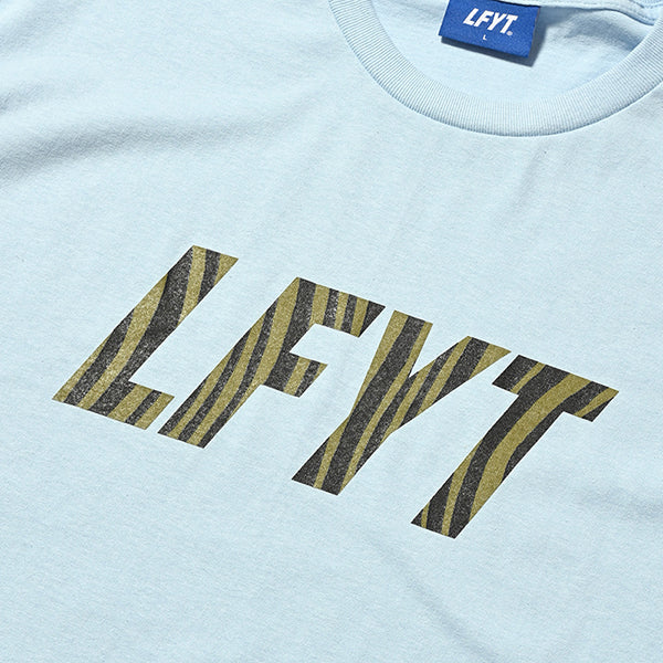 Distorted Stripe LFYT Logo Tee