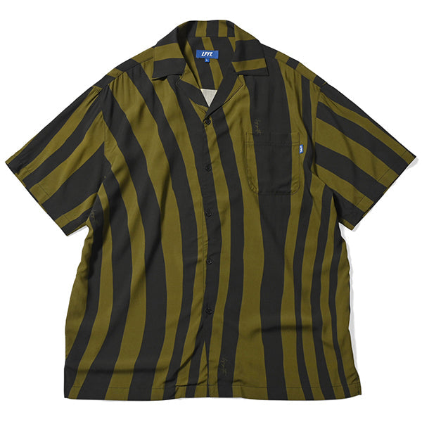 Distorted Stripe S/S Shirt