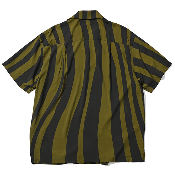 Distorted Stripe S/S Shirt