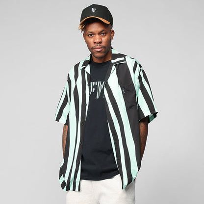 Distorted Stripe S/S Shirt