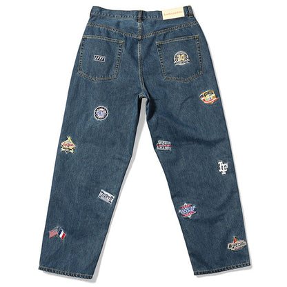 All Over Emblem Denim Pants BAGGIE FIT