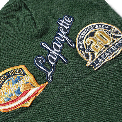 All Over Emblem Long Beanie