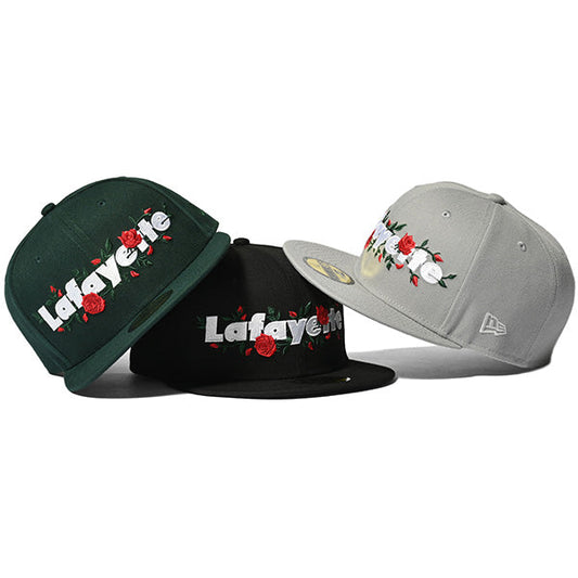 LFYT x NEW ERA Lafayette Rose Logo 59Fifty Cap