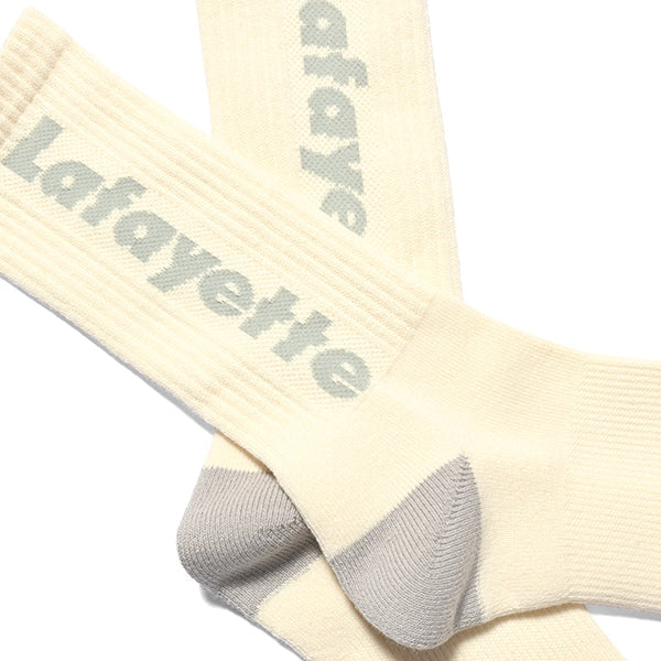 Lafayette Logo Crew Socks