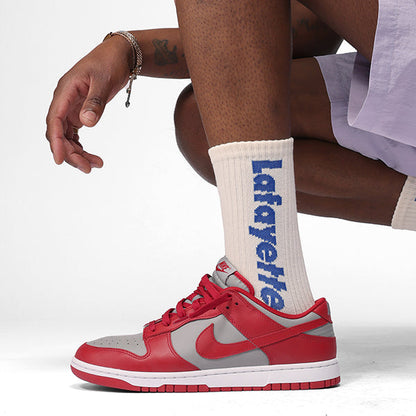 Lafayette Logo Crew Socks