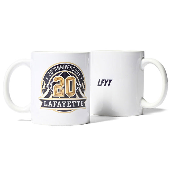 20th Anniversary Emblem Mug