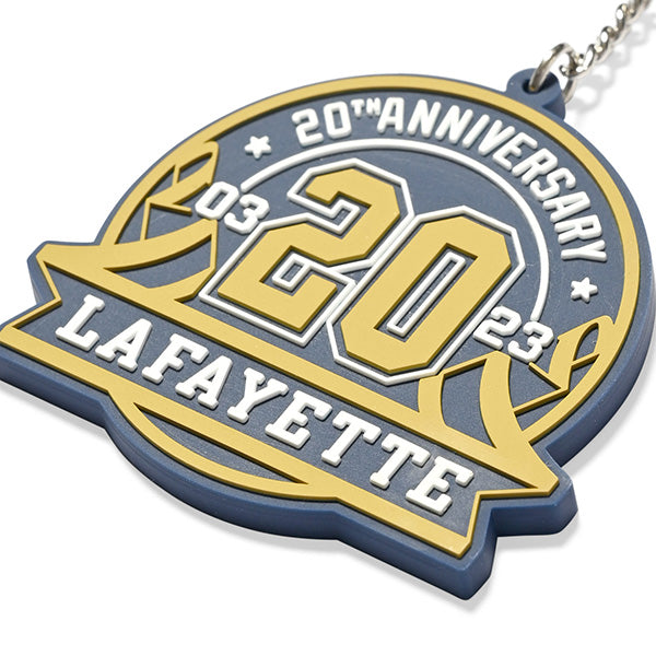 20th Anniversary Emblem Rubber Key Holder