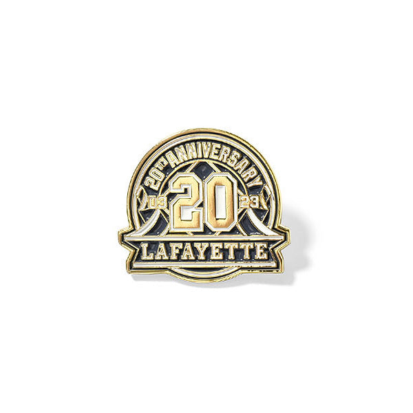 20th Anniversary Emblem Pins