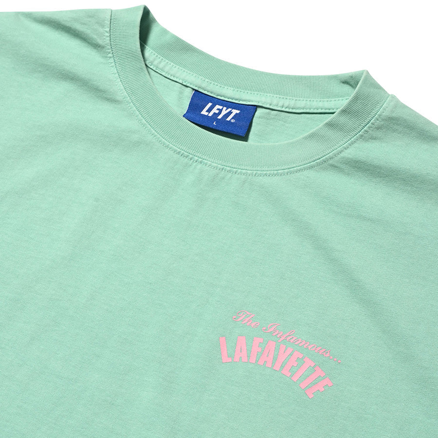 LFYT ( ラファイエット ) PIGMENT DYED INFAMOUS LOGO TEE Tシャツ