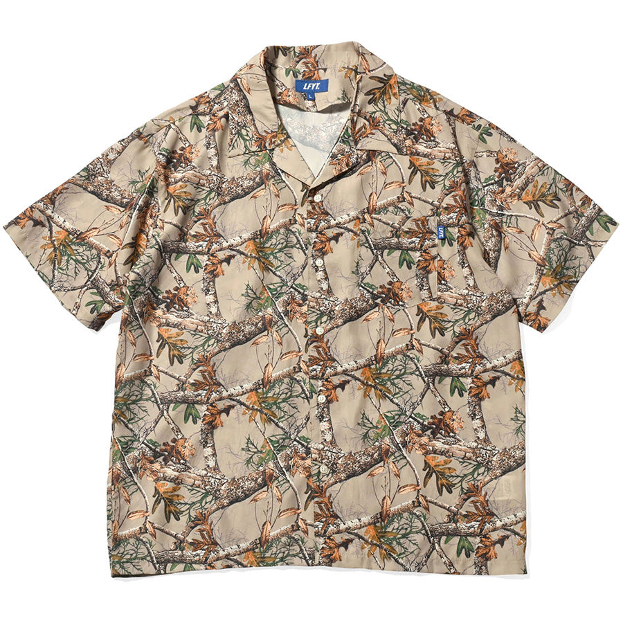 LFYT ( ラファイエット ) PATTERNED OPEN COLLAR S/S SHIRT