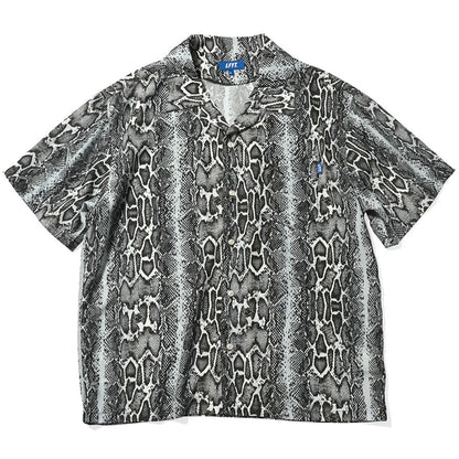 LFYT ( ラファイエット ) PATTERNED OPEN COLLAR S/S SHIRT