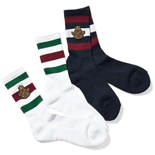 LFYT ( ラファイエット ) COLLEGE EMBLEM CREW SOCKS 靴下