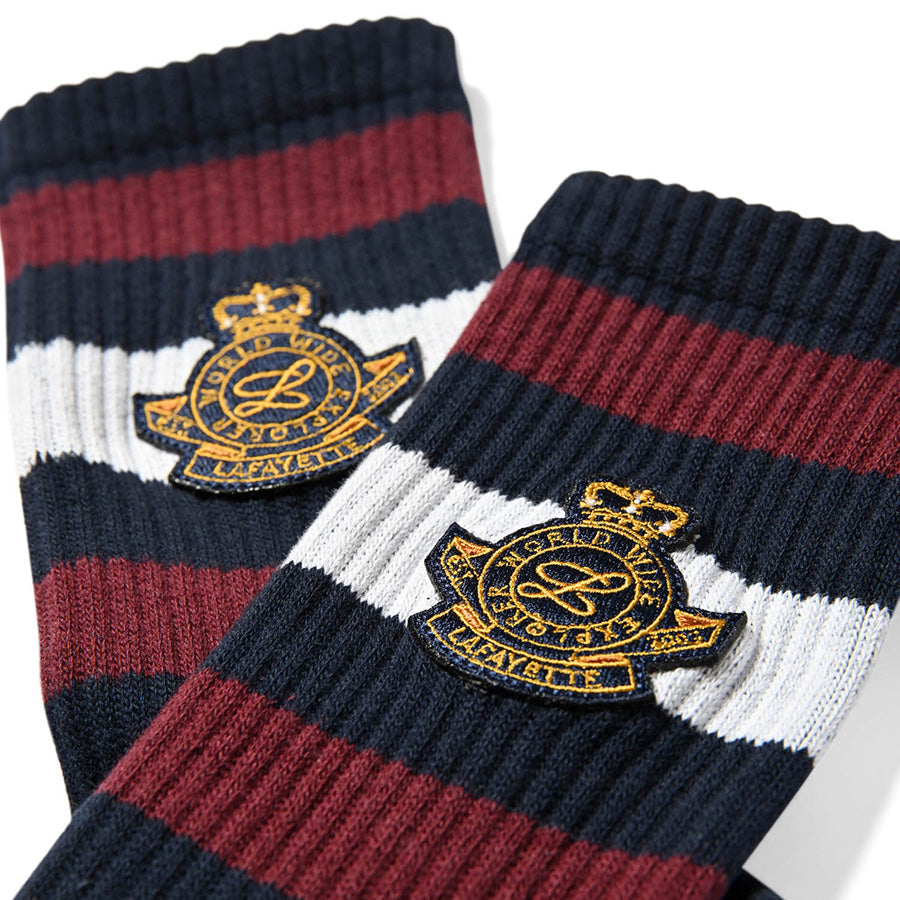 LFYT ( ラファイエット ) COLLEGE EMBLEM CREW SOCKS 靴下